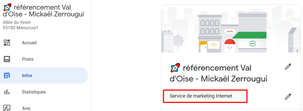 référencer catégorie Google My Business