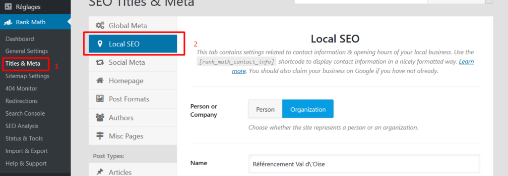 rankmath local seo