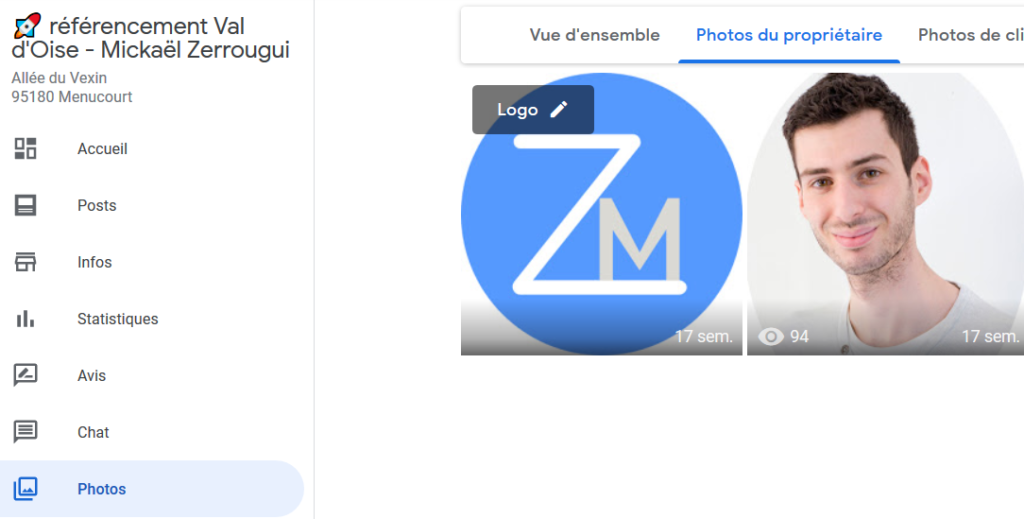 référencement Google My Business les images
