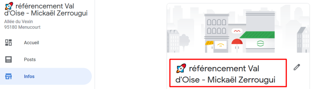 référencer titre Google My Business